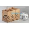 Buy cheap Custom Size Kraft Paper Bag for Food Kraft Brown Restaurant Take Away Fast Food Paper Bag,Grocery Fast Food Take Away Br from wholesalers
