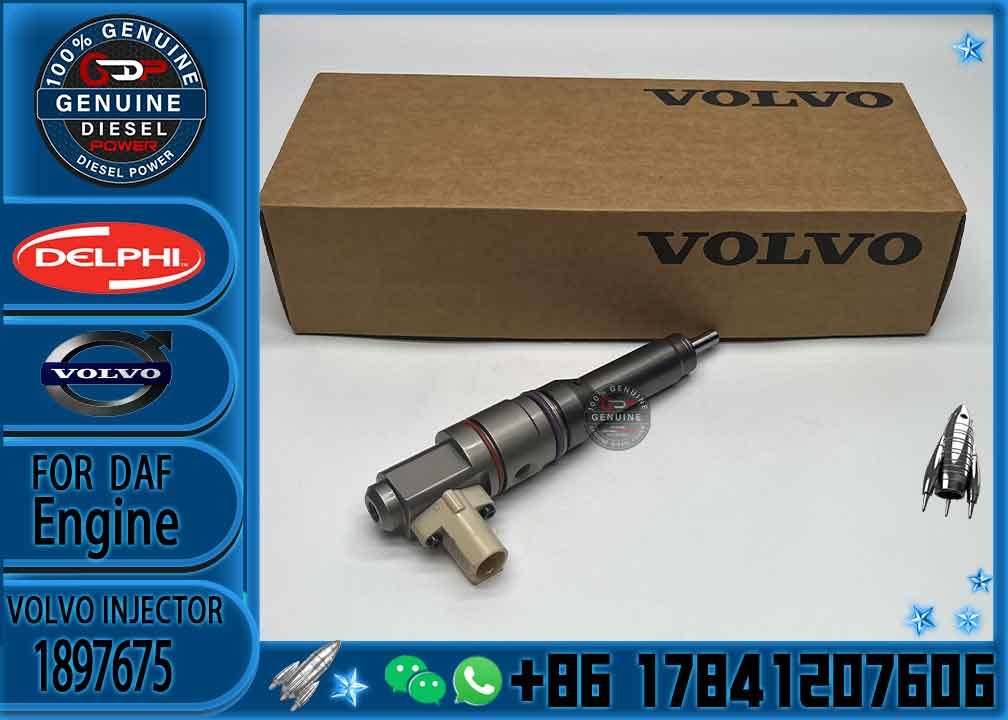 New Common Rail Fuel Injector BEBJ1D01104 1972590 BEBR3A01000 1897675 BEBR3A01100 1934321 1914474 for DAF