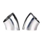 Sanitary Welding Connection Forged SS304 316L 45 Degree Elbow for Oil Water Gas