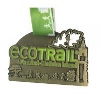 Buy cheap Swimming Medal Round Donuts Shape Medal Antique Cooper Medal with Hollow out product