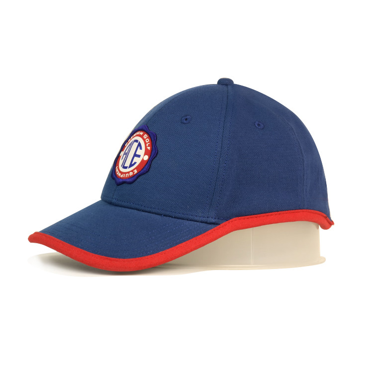 Casual Adjustable Cotton Male Blue 5 Panel Baseball Cap