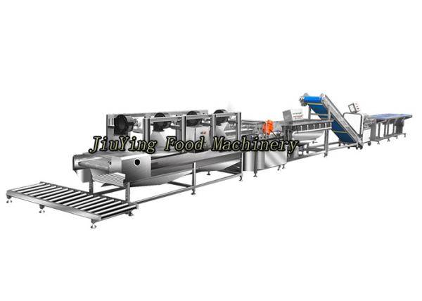 Buy cheap Automatic Salad Production Line , Leafy Salad Processing Line 380V from wholesalers