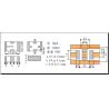 Buy cheap LTCC 140Mhz Bandpass Customized Rf Splitter Combiner from wholesalers