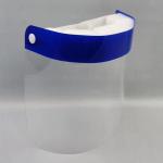 Transparent Disposable Face Shield Durable , Anti Fog Face Shield With Sponge