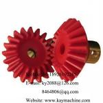 Customized engineering plastic parts feed worm sprockets Gear Spur Gear Plastic