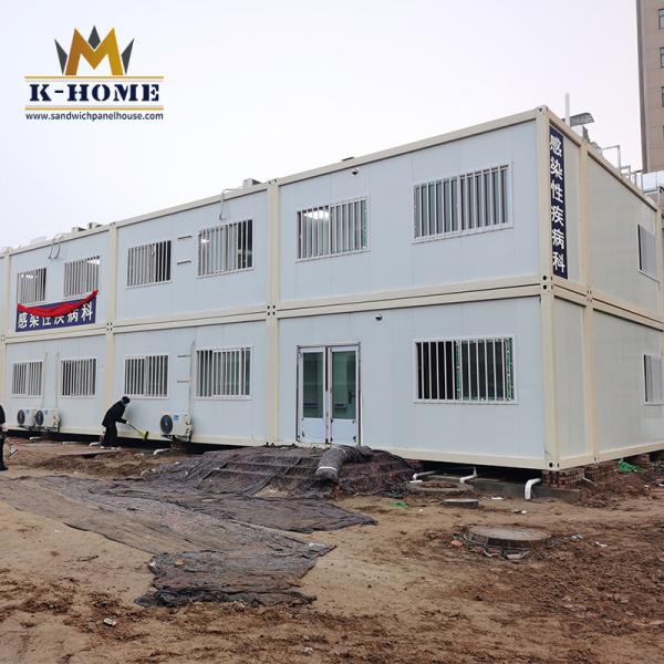 Buy cheap Fast Installation Container Hospital Steel Rock Wool Sandwich Panel from wholesalers