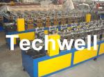 10 Station Metal U Runner Roll Forming Machine For Light Steel Stud / Track