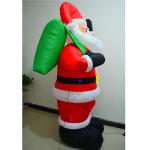 Christmas inflatable santa claus, christmas decoration led inflatable santa