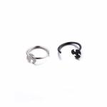Wholesale nose ear cartilage piercing jewelry 20g surgical steel thin small open