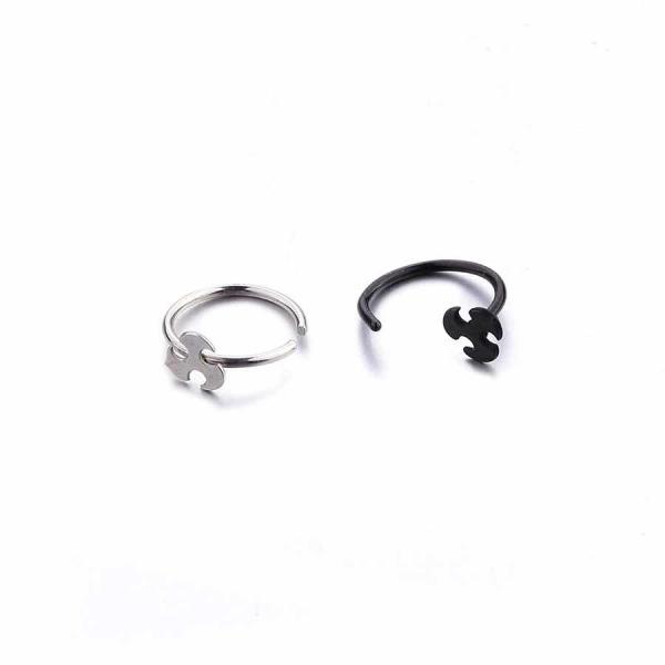 Wholesale nose ear cartilage piercing jewelry 20g surgical steel thin small open