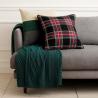 Buy cheap Customized Size Anti Pilling Knitted Shawl Wrap / Cable Knit Throw 7GG Gauge from wholesalers