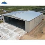 Prefab Steel Space Frame Custom Aircraft Hangars with Lifting door