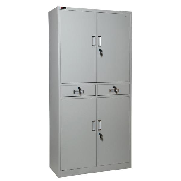 Buy cheap Middle 2 Drawers Full Height Swing Door Steel Filing Cabinet from wholesalers