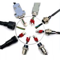 Buy cheap 4 Pin 5M Robot Wiring Harness Aviation Plug Extension Cable 12V 24V product