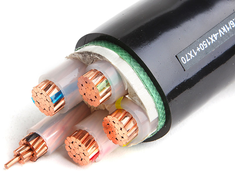 MV 8.7/15KV 3core 95mm 120mm 150mm 240mm 300mm Copper XLPE Insulation Electrical Cable