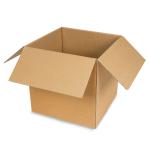 Offset Printing Shipping Boxes / Corrugated Paper Box Customized Logo