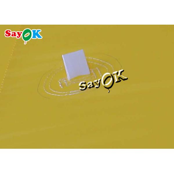 Yellow Pvc Airtight Inflatable Pikachu Model 6m 20ft For Ad Decoration