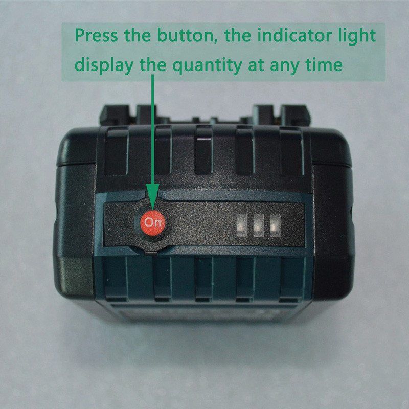 18V 3A Lithium Ion Power Tool Battery Pack Cordless For BOSCH BAT