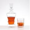 Buy cheap Industrial Beverage Glass Whiskey Decanter with Wooden Holder Elegant Addition to Bar from wholesalers