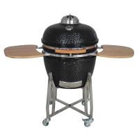 Buy cheap SGS Black Cast Iron Grate Barbeque 24 Inch Kamado Grill product