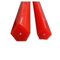 Buy cheap Reinforced Polyurethane Pentagon Belt For Transmission 90 A Hardness product
