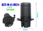 24-144 Core Dome Fiber Optic Splice Closure Joint Cable Fully Mechanical Sealing