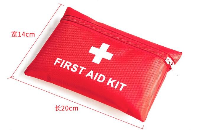 Medical first aid kit with supplies mini hotel first aid kit bags for car CE approved, FDA Medical Supplies for First Ai