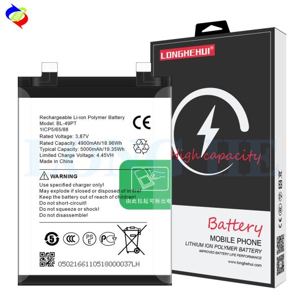Buy cheap BL-49PT 3.87V 5000mAh Mobile Phone Battery For Tecno Pova 5 Pro Enhanced Battery Life from wholesalers