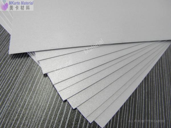 Buy cheap Light Silver / Dark Inkjet Printable PVC Sheets from wholesalers