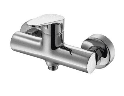 Buy cheap Chrome-plated Brass Shower Mixer Faucet Bathroom Wall Mounted from wholesalers