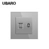 Buy cheap RJ45TV 8V Socket Accessories Connective Dual Cable Socket With Television Telephone from wholesalers
