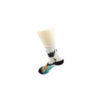 Buy cheap Quick Dry 3D Printed Socks Colorful Picture Available DTM Ground Toe Customized product