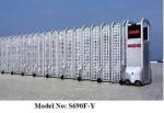 Buy cheap Folding Aluminum Electric Folding Gates With Mesh Screen / Partition from wholesalers