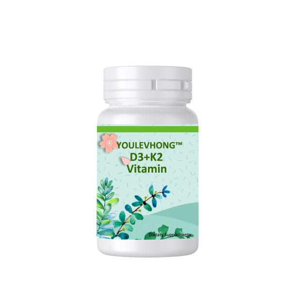 Buy cheap Vitamin D3 / K2 Vitamin K Supplement 125mcg D3 100mcg K2 For Bone Teeth Muscle And Immune Health from wholesalers