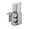Buy cheap Furniture Makeup Vanity With Mirror , White Dressing Cosmetic Table from wholesalers