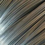 Zinc Coated Iron Wire Rope High Strength GI Steel In Coils For Nails Making