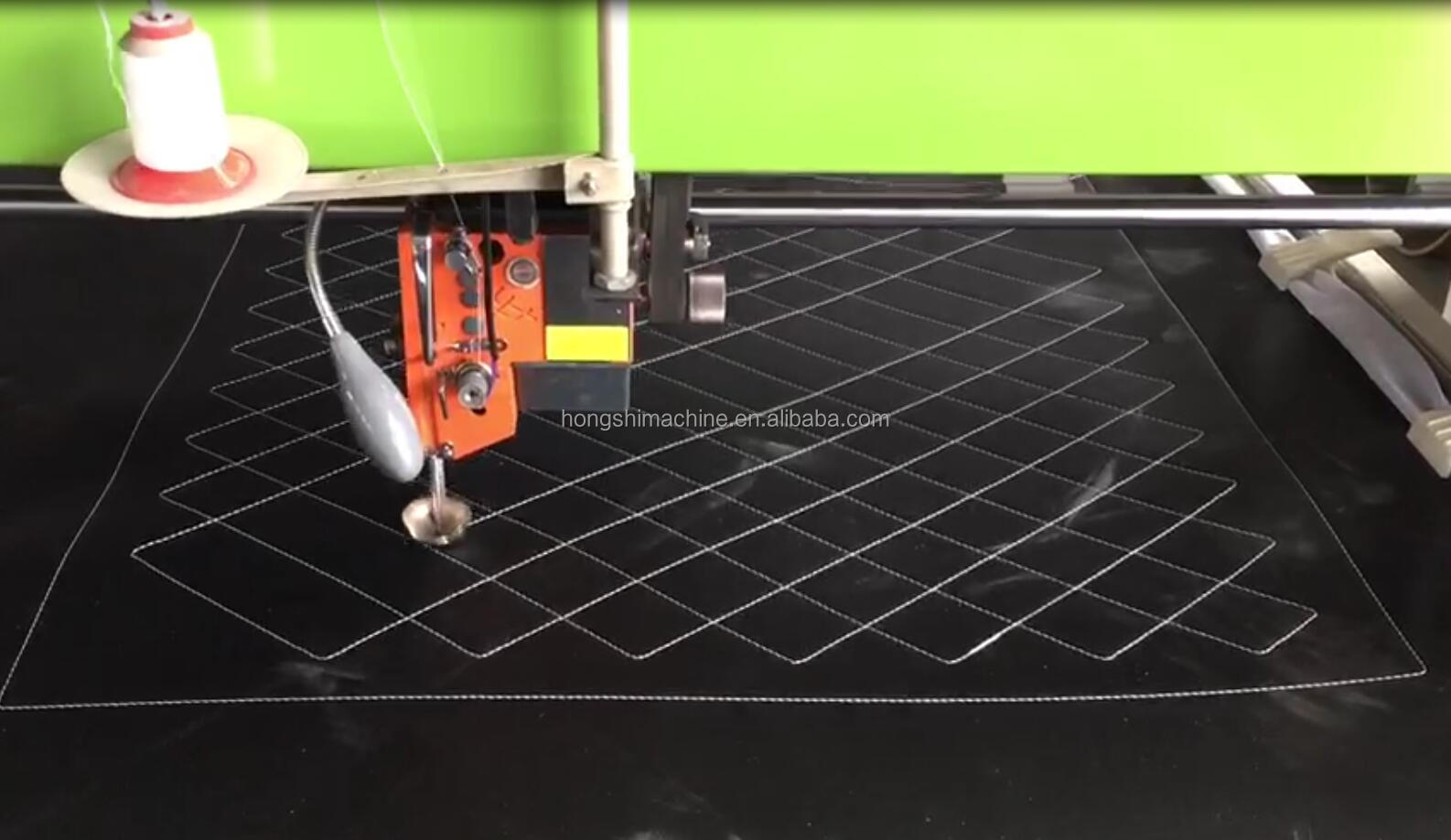 Automatic Chair Car Leather Quilting Machine/Single Needle Bedspread Sofa Cushion Sewing Machine
