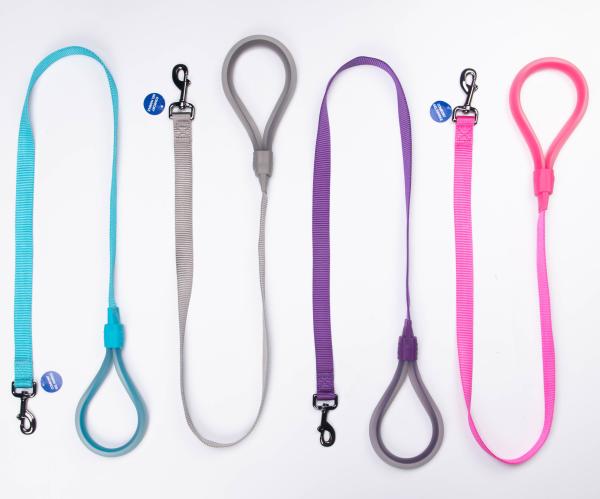 Buy cheap Silicone Handle Durable Nylon Dog Leashes Training And Walking Dog Rope Leash from wholesalers