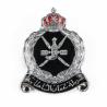 Buy cheap Customized 0.23 inch Army Uniform Badges Oman Metal Cap Badges from wholesalers