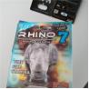 Buy cheap 3D Card Blister Pack Packaging Custom Printed Paper Card Rhino 7 Jaguar 30000 Sex Pill Pack from wholesalers