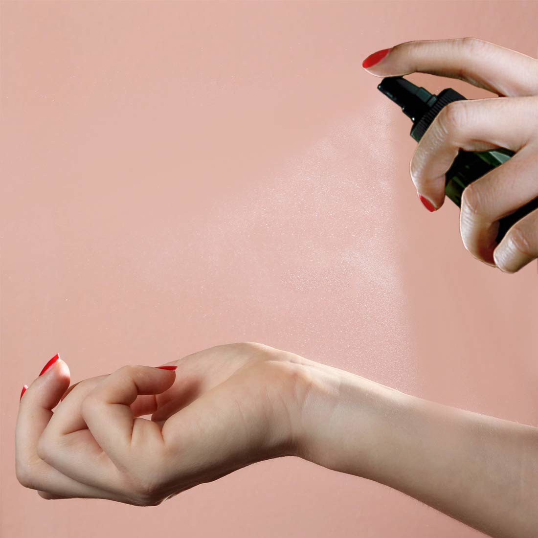 Portable PET Cosmetic Spray Bottles Smooth Surface Perfume Spray Bottle