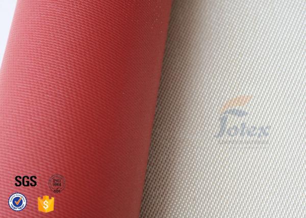 Buy cheap 700gsm 0.8mm Silicone Coated Fiberglass High Silica Cloth For Fire Blanket from wholesalers