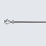 Aluminium Curtain Rod Accessories Crystal Series Decorative Head