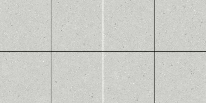 Interior Floor 1200x1200x9mm Eco-Friendly Tiles And Light Gray W.A 0.5% Terrazzo Soft Glazed Porcelain Tile For House And Office