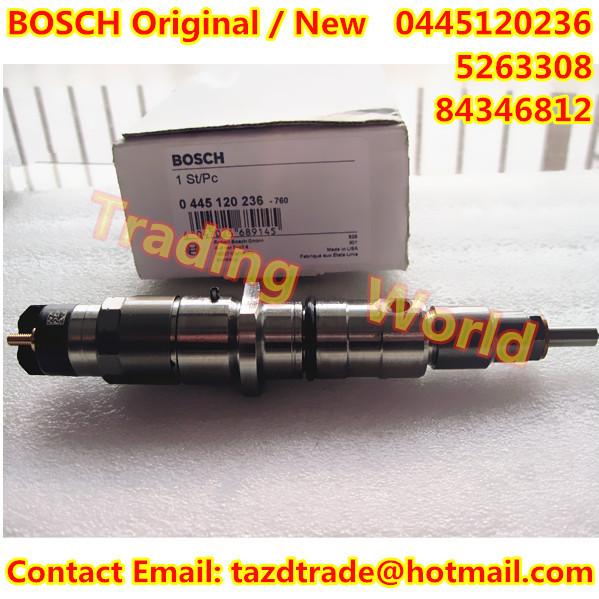Buy cheap BOSCH Original and New Injector 0445120236 /5263308 / 84346812 / 4939061/3973060/3965721 from wholesalers