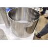 Buy cheap High Filtration Precision Wedge Wire Screen Mesh for Wastewater Treatment from wholesalers