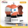 Buy cheap Shopping Mall Orange Virtual Reality Simulator 9D With 6 Special Effects from wholesalers
