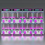 Fantasy Doll Crane Machine Arcade Toy Grabber Machine 4 Players For Game Center