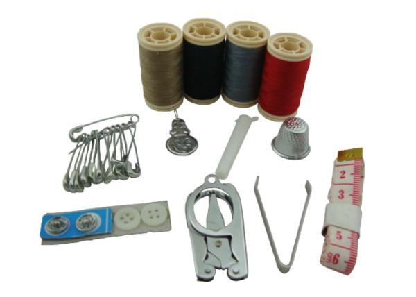Buy cheap Reusable Hotel Sewing Kit Gift , Sewing Travel Kit With Printing Logo from wholesalers