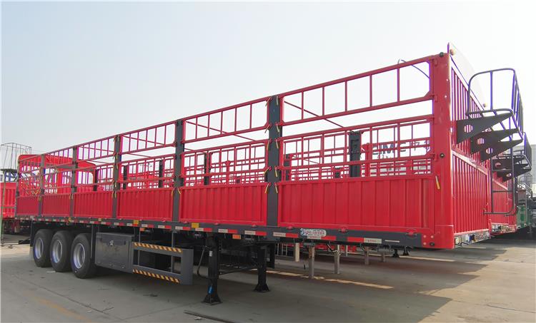 3 Axle 60t Storehouse Fence Semi-trailer for Sale-CIMC Trailer